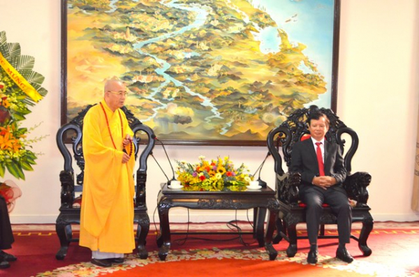Ban Trị sự Giáo hội Phật giáo Việt Nam tỉnh Thừa Thiên Huế chúc mừng kỷ niệm 93 năm Ngày thành lập Đảng -0