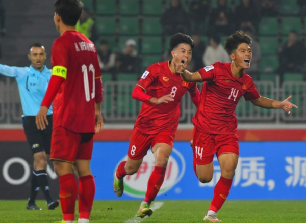 Việt Nam mở toang cánh cửa vào tứ kết U20 châu Á 2023 -0