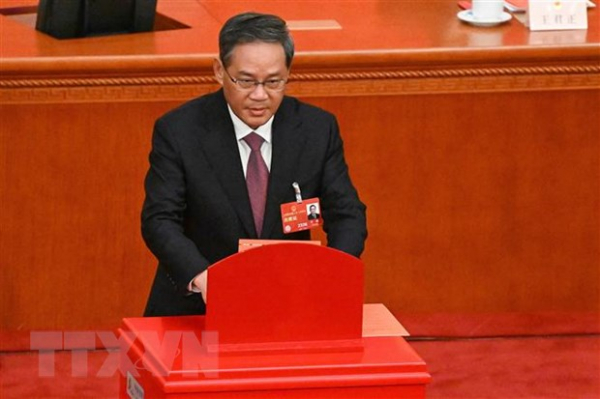 Ông Lý Cường được bầu làm Thủ tướng Trung Quốc thay ông Lý Khắc Cường -0