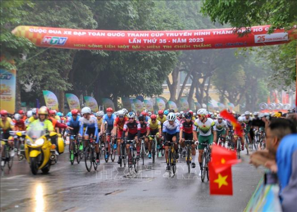 Khai mạc Cuộc đua xe đạp toàn quốc tranh Cúp truyền hình TP. Hồ Chí Minh 2023 -0