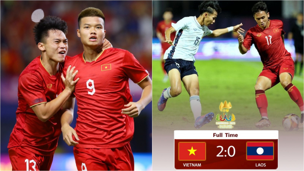 U22 Việt Nam 2-0 U22 Lào: Chỉ hài lòng về điểm số -0