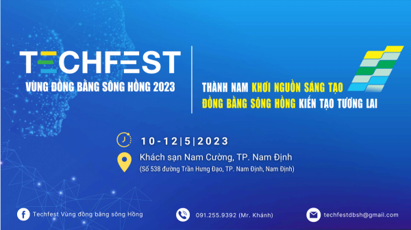 Nam Định: Sắp diễn ra Techfest Vùng Đồng bằng sông Hồng 2023 -0
