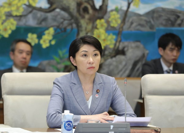 Hạ nghị sĩ Obuchi Yuko phát biểu