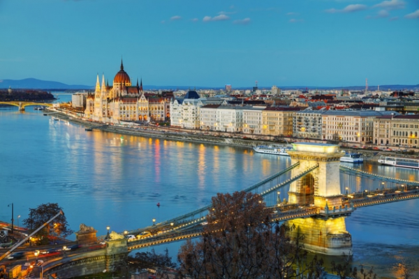Sông Danube đoạn chảy qua Hungaria. Nguồn: greatruns.com
