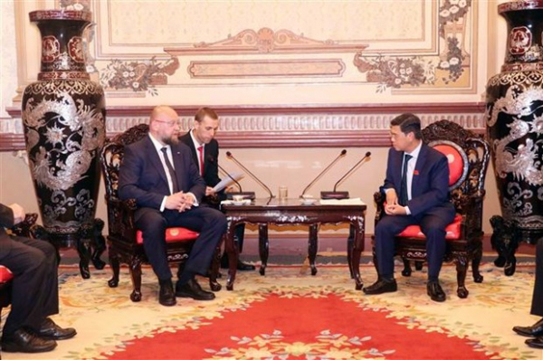 Phó Chủ tịch Hạ viện Cộng hòa Séc Jan Bartosek thăm và làm việc tại TP. Hồ Chí Minh -0