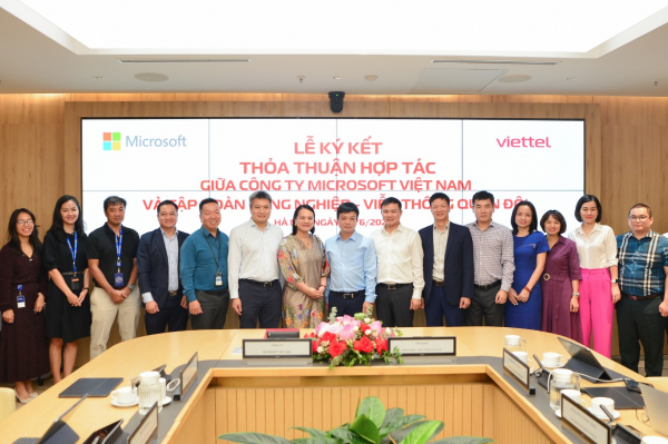 Viettel hợp tác cùng Microsoft nâng cao năng lực ứng dụng điện toán đám mây và trí tuệ nhân tạo tại Việt Nam -0
