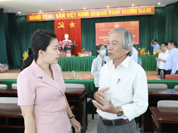 Đoàn ĐBQH tỉnh Phú Yên tiếp xúc cử tri sau Kỳ họp thứ Năm, Quốc hội khóa XV -0