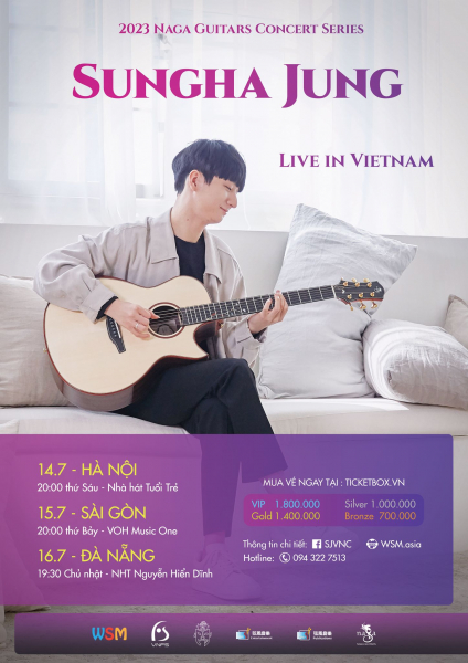 “Thần đồng guitar Hàn Quốc” Sungha Jung trở lại Việt Nam -0