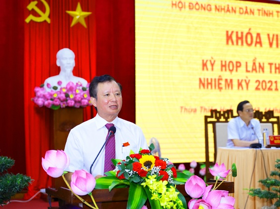Khai mạc Kỳ họp thứ 6, HĐND tỉnh Thừa Thiên Huế  khoá VIII: Thu ngân sách đạt 49,9% dự toán  -0