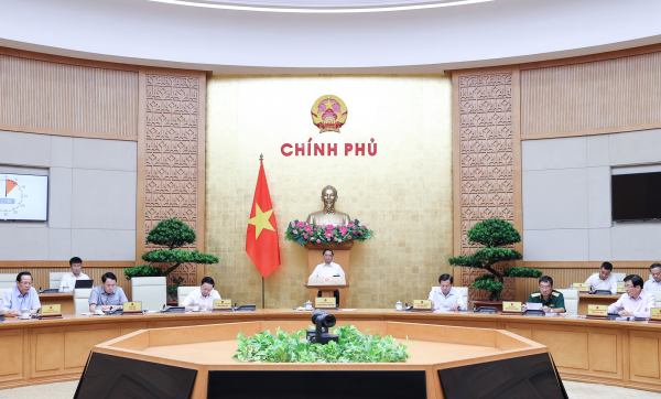 Thủ tướng Chính phủ Phạm Minh Chínhchủ trì phiên họp Chính phủ chuyên đề pháp luật tháng 7 -0