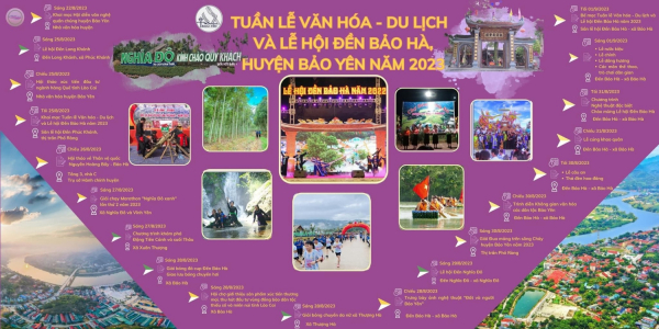 Lào Cai: Sắp diễn ra Tuần văn hóa - du lịch và Lễ hội đền Bảo Hà năm 2023 -0