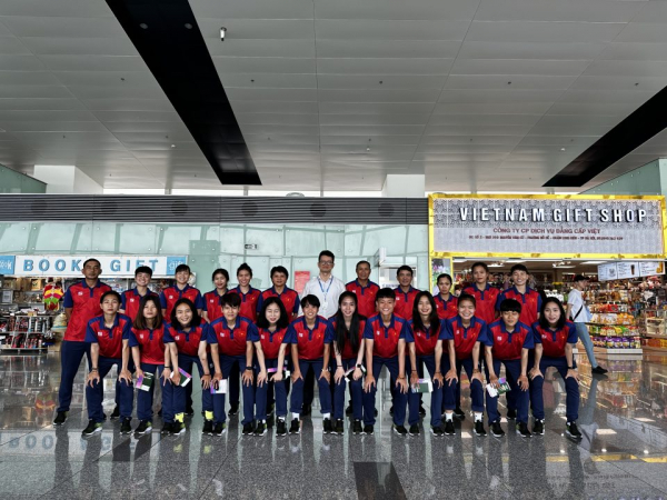 Đội tuyển bóng đá nữ Việt Nam lên đường dự ASIAD 19 -0