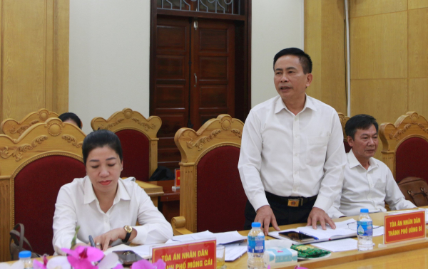Quảng Ninh: Nhiều ý kiến góp ý hoàn thiện dự án Luật tổ chức Tòa án nhân dân (sửa đổi) -0