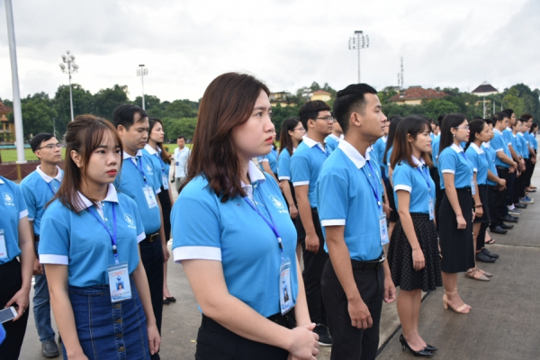 415 đại biểu dự Đại hội Hội Sinh viên Việt Nam TP Hà Nội lần VIII -0