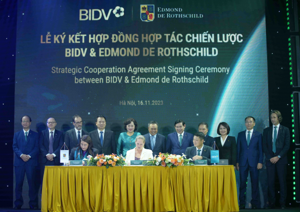 BIDV và Edmond de Rothschild ký hợp tác chiến lược  -0