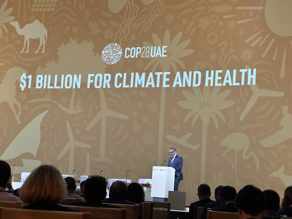 COP28 thông qua Tuyên bố về khí hậu và sứ khoẻ -0