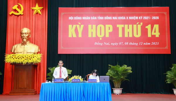 Chủ tịch HĐND tỉnh Đồng Nai Thái Bảo có số phiếu tín nhiệm cao nhất