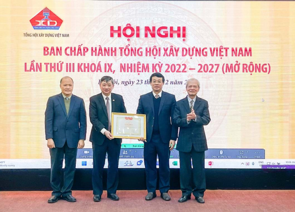 Tổng hội Xây dựng Việt Nam tổ chức Hội nghị Ban chấp hành Tổng hội Xây dựng Việt Nam lần thứ 3  -0