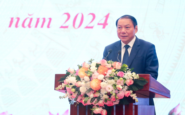 Thủ tướng Phạm Minh Chính dự Hội nghị tổng kết năm 2023 ngành Văn hóa, Thể thao và Du lịch -0