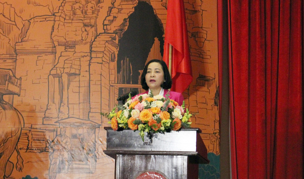 Trưởng Ban Công tác đại biểu Nguyễn Thị Thanh chủ trì Hội nghị Ban Chấp hành Trung ương Hội hữu nghị Việt Nam - Campuchia