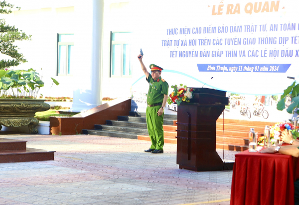 Bình Thuận: Đảm bảo an ninh trật tự, xử lý vi phạm xuyên Tết