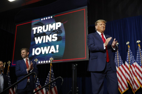 Bầu cử Mỹ 2024: Chiến thắng ở Iowa quan trọng như thế nào với Donald Trump? -0