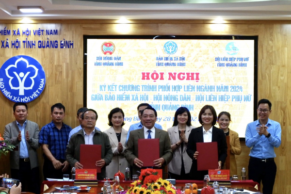 Quảng Bình: Phối hợp thực hiện hiệu quả chính sách BHXH, BHYT cho hội viên nông dân, phụ nữ -0