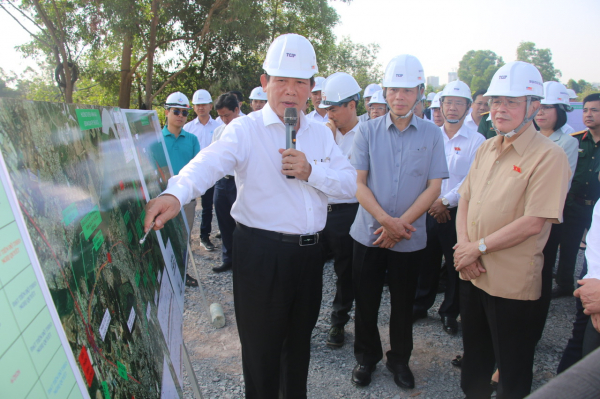 Phó Chủ tịch Quốc hội Nguyễn Đức Hải kiểm tra tiến độ Dự án Vành đai 3 TP. Hồ Chí Minh -0