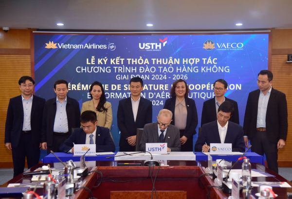 Vietnam Airlines ký thỏa thuận hợp tác Chương trình đào tạo kỹ thuật hàng không -0