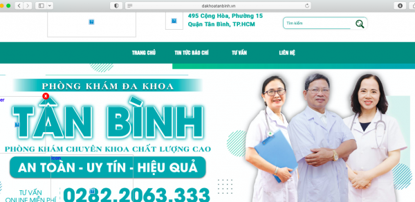 TP. Hồ Chí Minh: Nhiều bác sĩ tại Phòng khám Đa khoa Tân Bình 