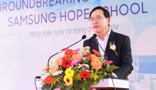 Samsung Việt Nam xây dựng Ngôi trường Hy vọng tại Bình Phước -0