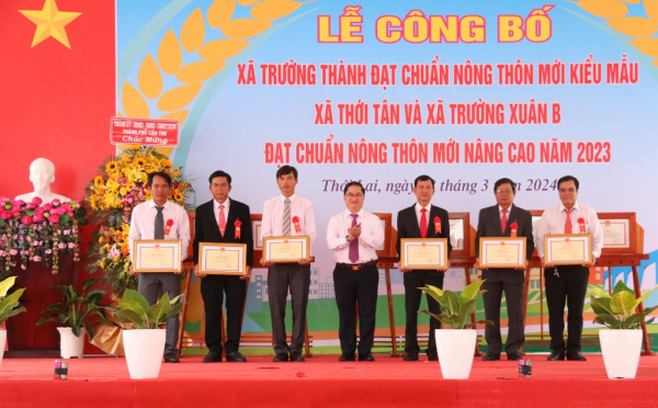 TP Cần Thơ: Huyện Thới Lai sớm về đích huyện Nông thôn mới nâng cao vào năm 2025