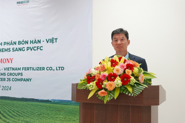 Tập đoàn Taekwang-Huchems bàn giao phân bón Hàn – Việt sang PVCFC -0