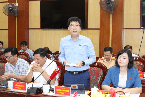 Đoàn giám sát của Ủy ban Thường vụ Quốc hội làm việc với UBND tỉnh Thanh Hóa -0