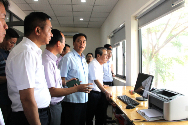 Đoàn giám sát chuyên đề của Quốc hội khảo sát thực địa tại Đắk Lắk -0