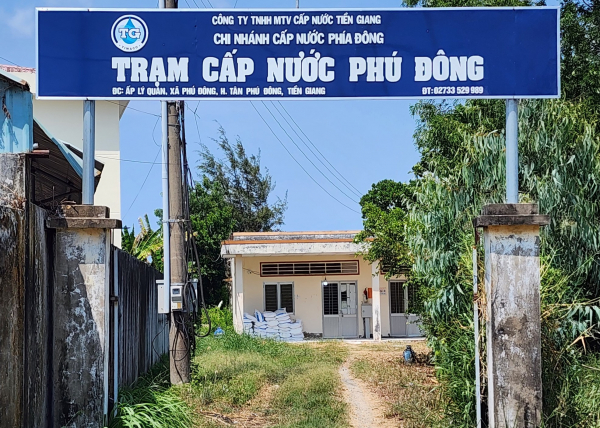 Tiền Giang: Huyện Tân Phú Đông “gồng mình” ứng phó với hạn mặn