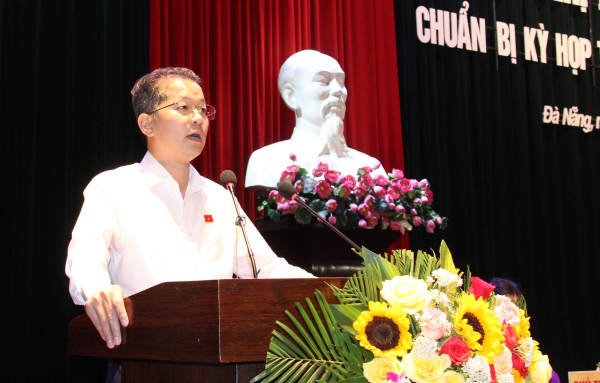 Đoàn ĐBQH thành phố Đà Nẵng tiếp xúc cử tri trước Kỳ họp thứ Bảy -0