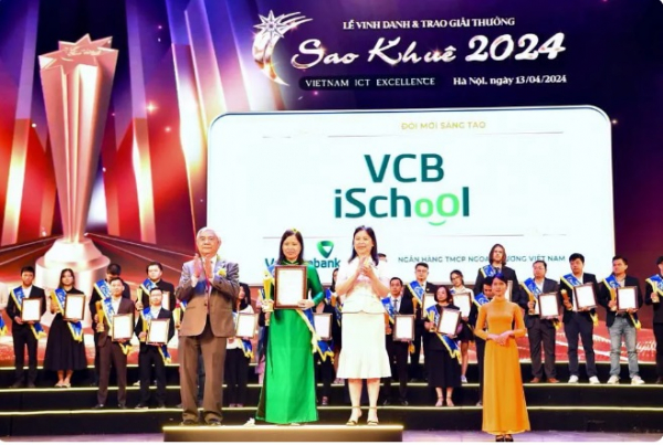 Ba giải pháp số của Vietcombank nhận giải thưởng Sao Khuê 2024 -0