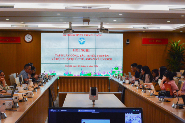 Đẩy mạnh truyền thông về công tác Hội nhập, ASEAN và UNESCO 