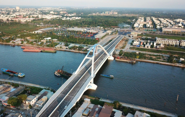 Chính thức thông xe cầu 800 tỷ bắc qua sông Cần Thơ