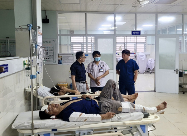 Tai nạn nghiêm trọng giữa hai xe khách ở Gia Lai khiến 1 người tử vong -0