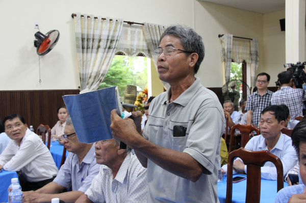 Phó Chủ tịch Quốc hội Nguyễn Đức Hải tiếp xúc cử tri tại huyện Phú Ninh -0