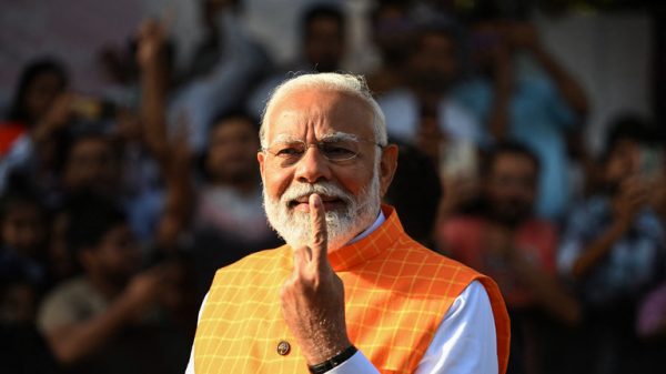Ấn Độ: Cuộc bầu cử Quốc hội bước vào giai đoạn 3, Thủ tướng Modi bỏ phiếu -0