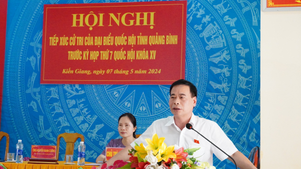 Quảng Bình: Cử tri kiến nghị về đấu nối đường và tái định cư Dự án cao tốc Bắc - Nam  -0