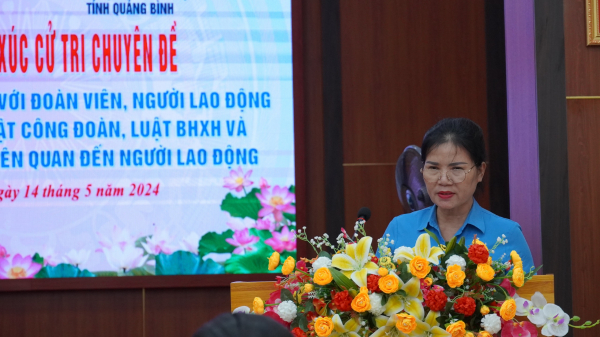 Quảng Bình: Cử tri kiến nghị bổ sung quyền cho lao động nữ, giải quyết tình trạng treo BHXH -0