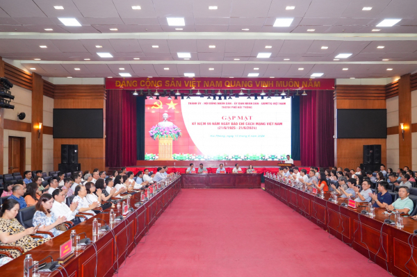 Thành phố Hải Phòng gặp mặt kỷ niệm 99 năm Ngày Báo chí Cách mạng Việt Nam -0