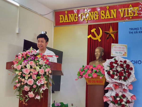 Tổng Thư ký Quốc hội Bùi Văn Cường tham dự chương trình an sinh xã hội tại Hải Dương -0