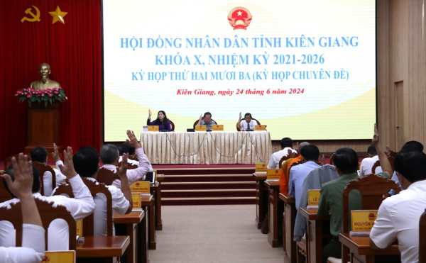 HĐND tỉnh Kiên Giang thông qua nghị quyết thành lập Tổ bảo vệ an ninh, trật tự cơ sở