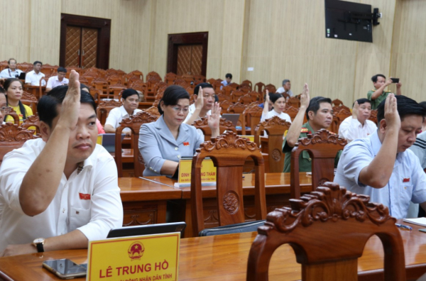 HĐND tỉnh Kiên Giang thông qua nghị quyết thành lập Tổ bảo vệ an ninh, trật tự cơ sở
