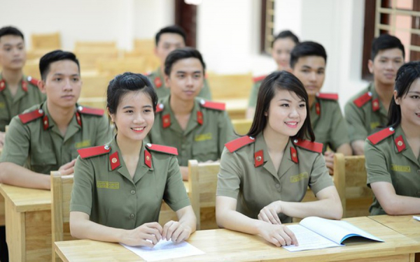 Trường công an công bố điểm thi đánh giá năng lực  -1